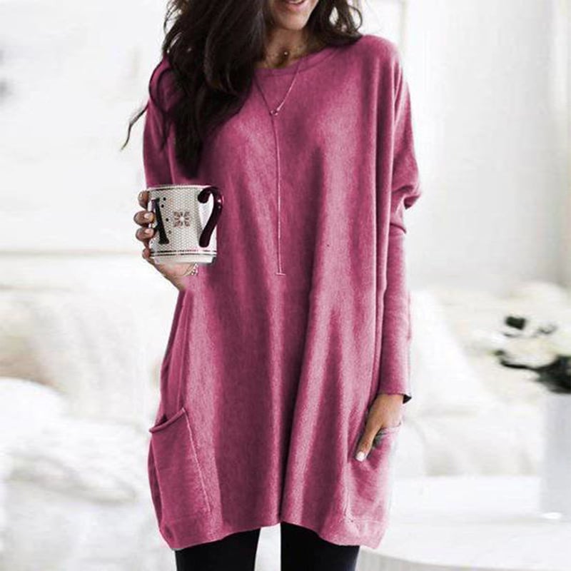 DORIS™ – Comfortable Long Sweater with Pockets for Women