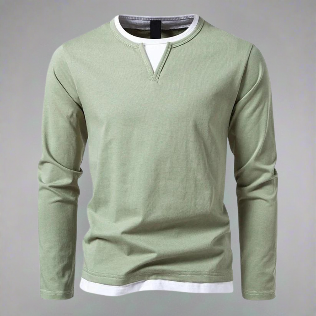 RONALD™ – Minimalist V-Neck Shirt for Men