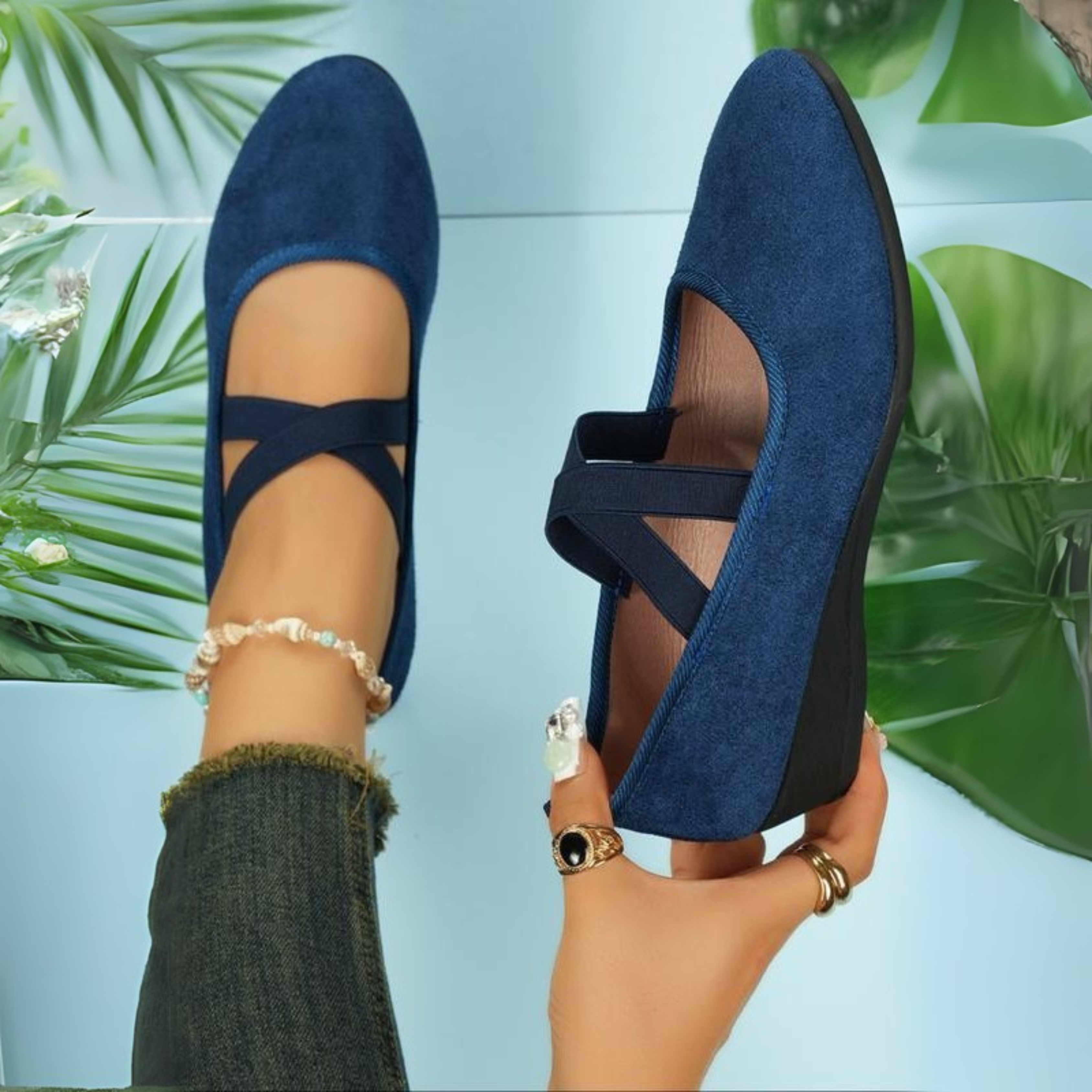 ANGEL™ - Comfy Closed Wedge Slip-On Shoes