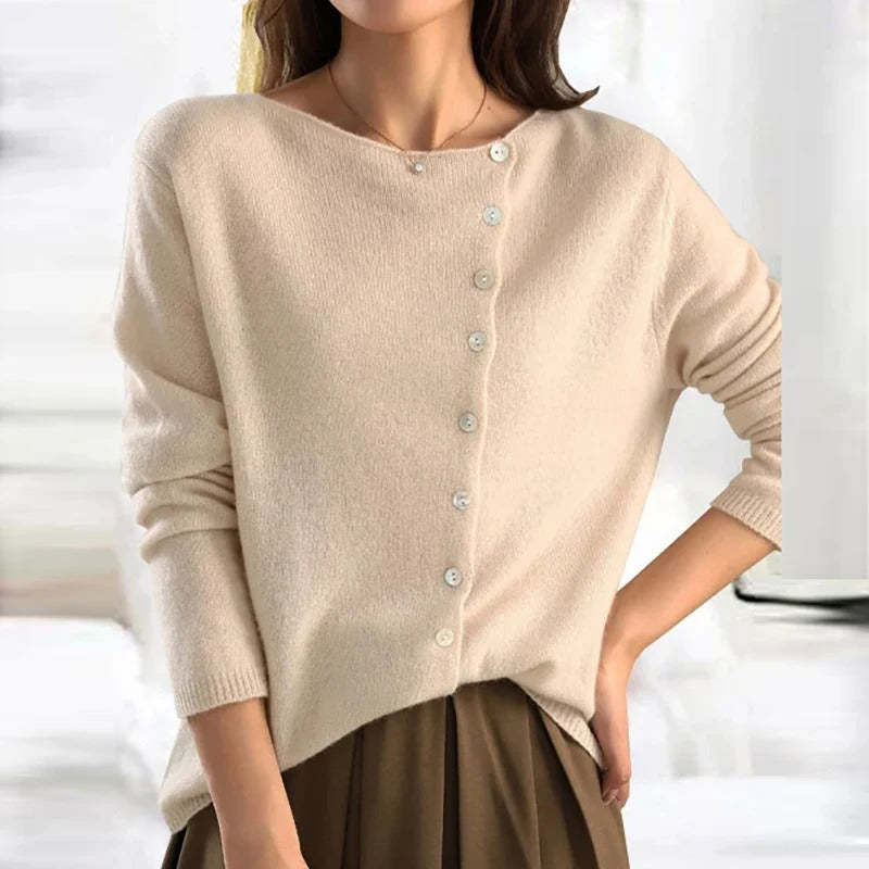 ANAIS™ | Luxe Buttoned Sweater