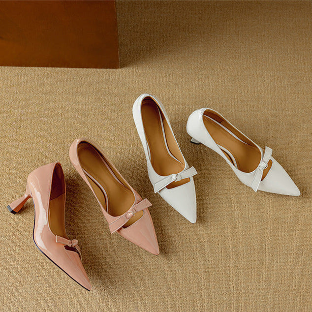 Elayna Elegant Pumps genuine leather