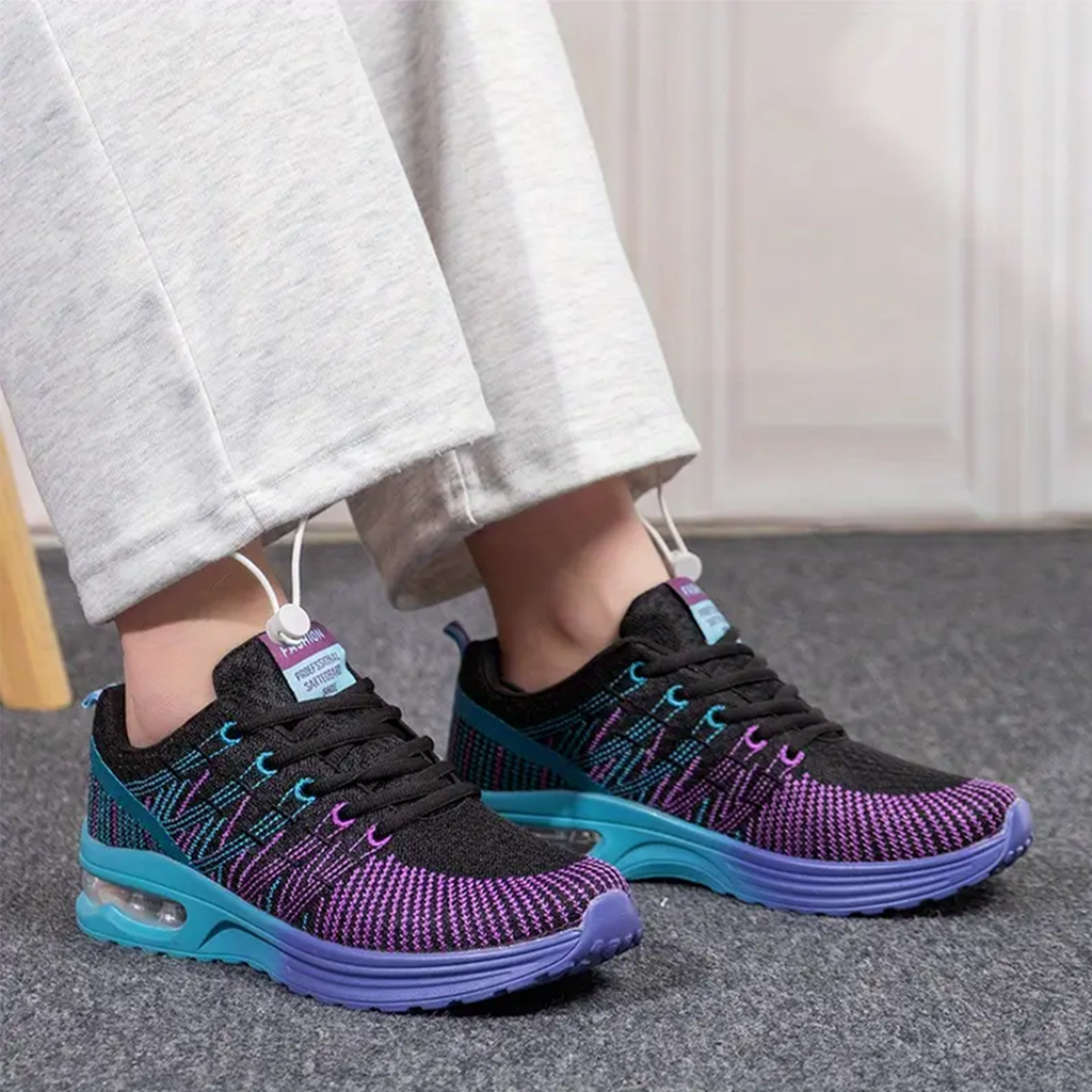Hildaschritt Orthopedic Shoes - Black Purple