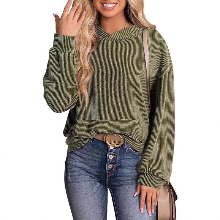 FORTUNA™ – Cozy Soft Casual Long Sleeve Hoodie