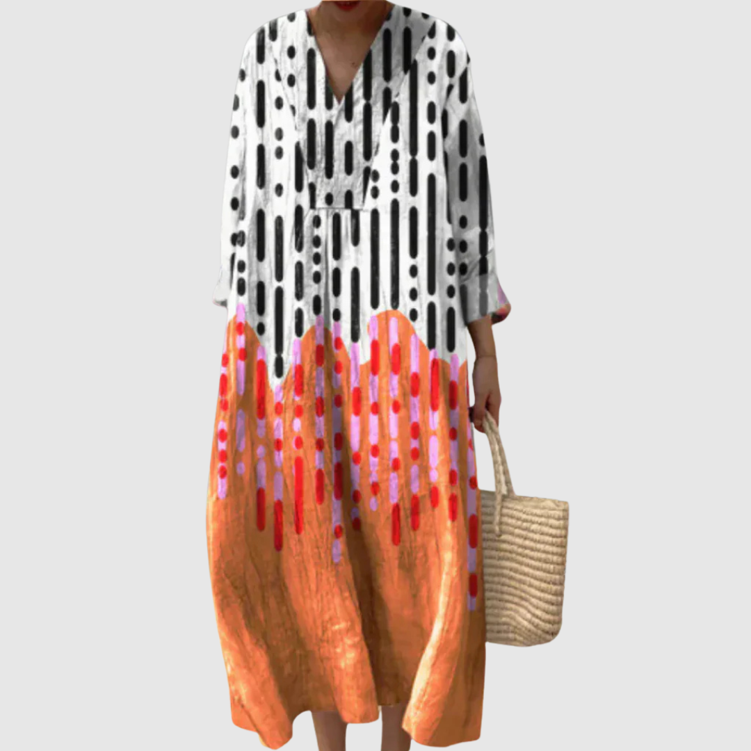 Lily | Geometric Tunic Dress
