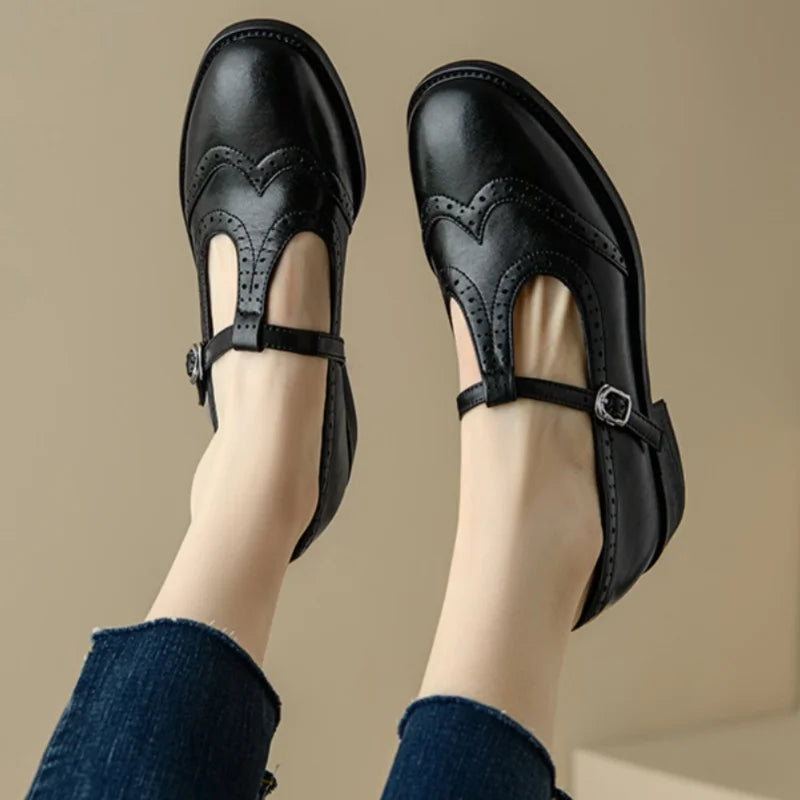 Elegant T-Strap Mary Janes