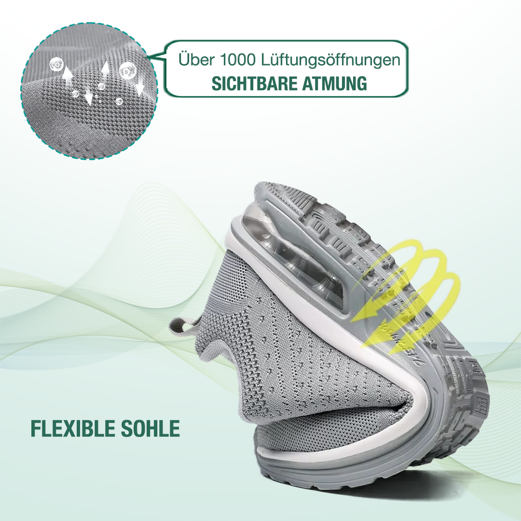 SanoWalk Orthopedic Shoes - All Grey