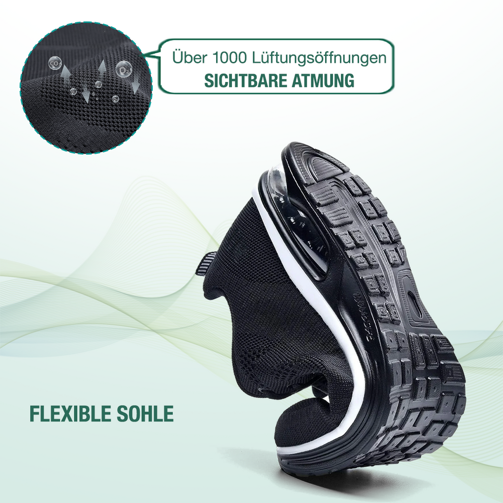 SanoWalk Orthopedic Shoes - All Black