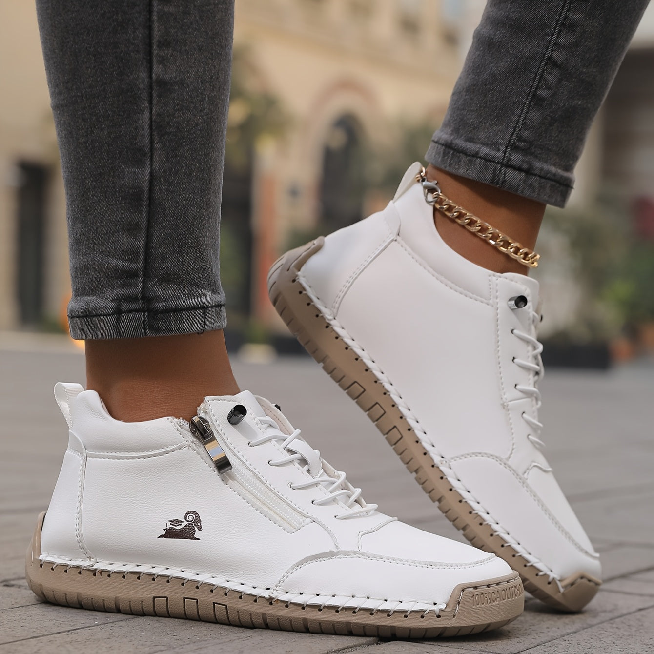 Mila™ – Comfortable Orthopedic Sneakers + Zipper