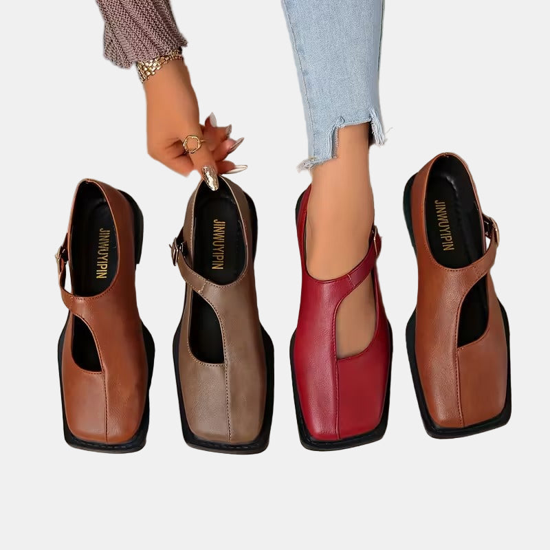 Genevieve | Supportive Leather Sandals