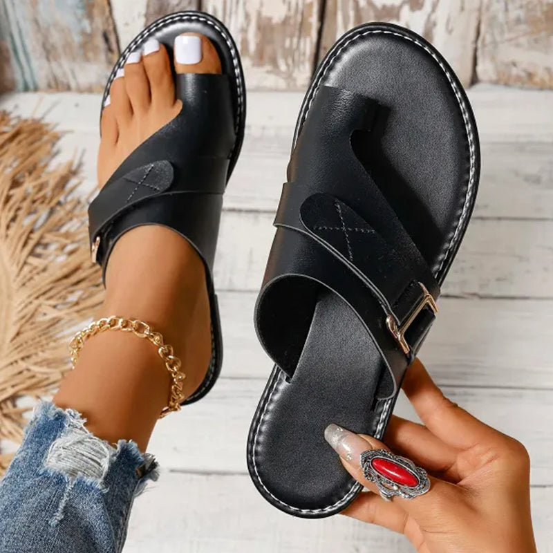 Women's Lightweight Supportive Leather Sandals