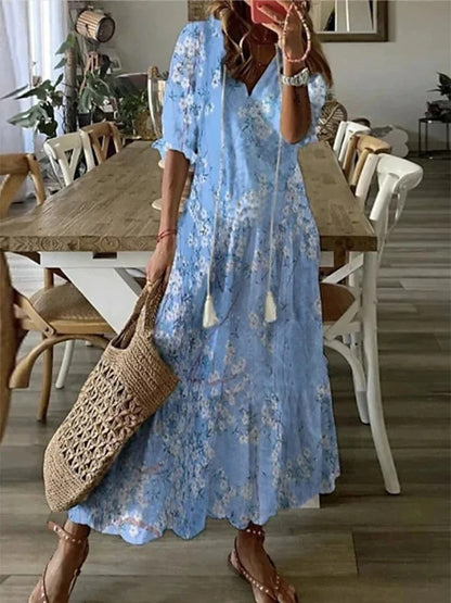 CASSIA™ - Boho Tummy Coverage Dress